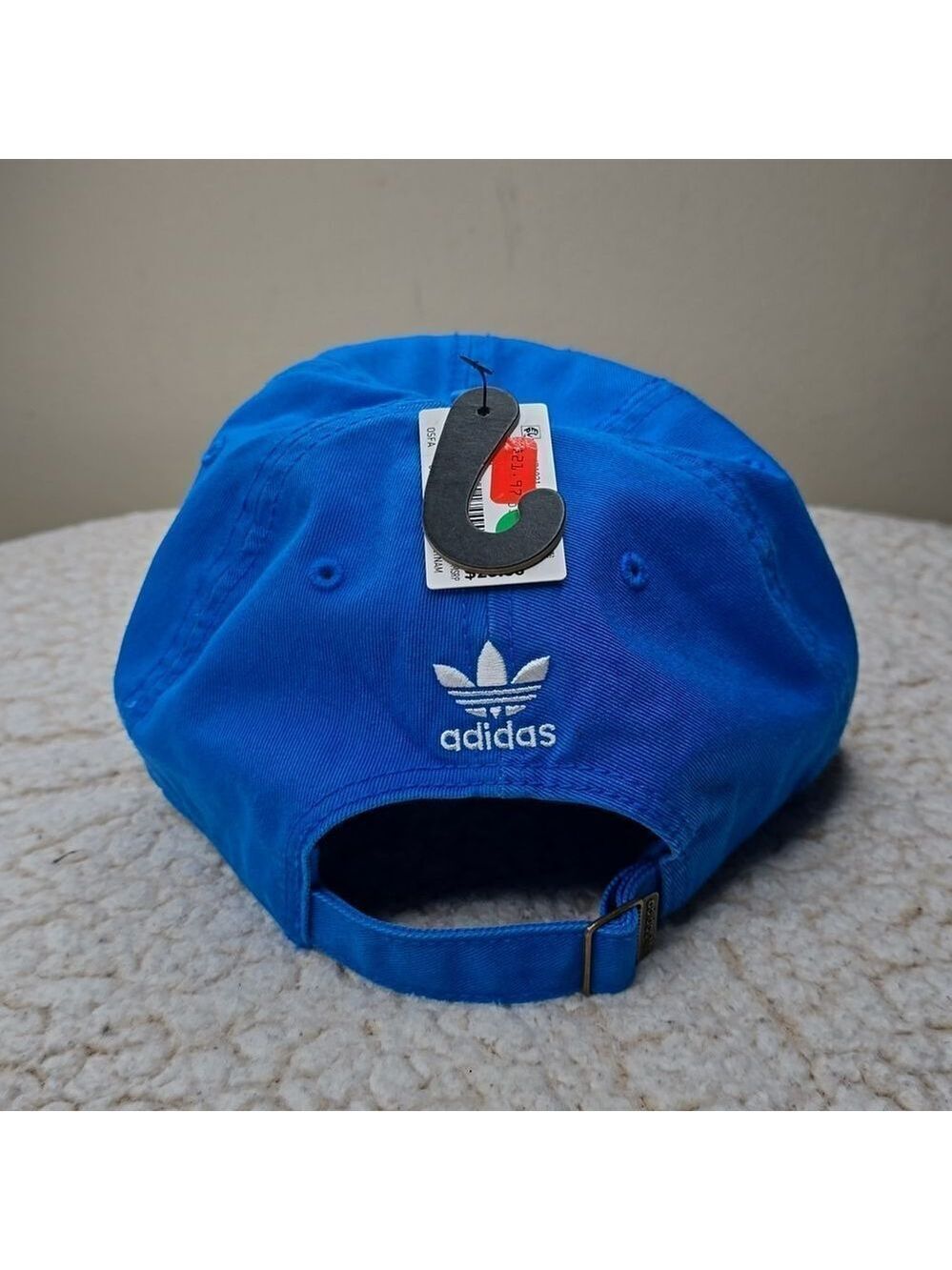 NWT Adidas Relaxed Strap-Back Hat Blue Bird OS - Picture 3 of 7